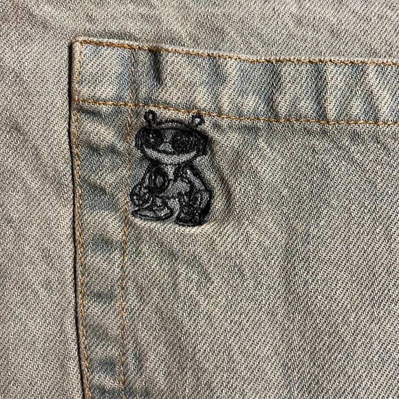 (SOLD) digits 238 robo denim green - Picture 5 of 6